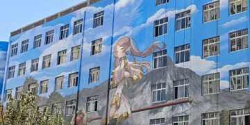 Một trường học cũ rộng 7000 m2 “lột xác” thành thiên đường Anime